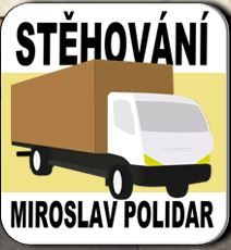 Miroslav Polidar - stěhování Kladno, Slaný, Praha